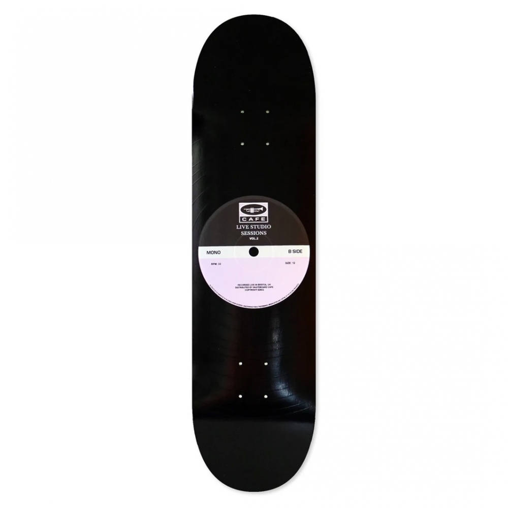 Skateboard Café 45 Skateboard Deck 8.125" (Black/Lavender)