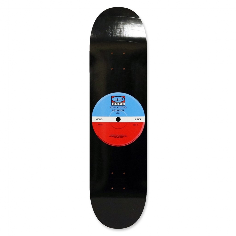 Skateboard Cafe 45 Skateboard Deck 8.5" (Blue/Red)