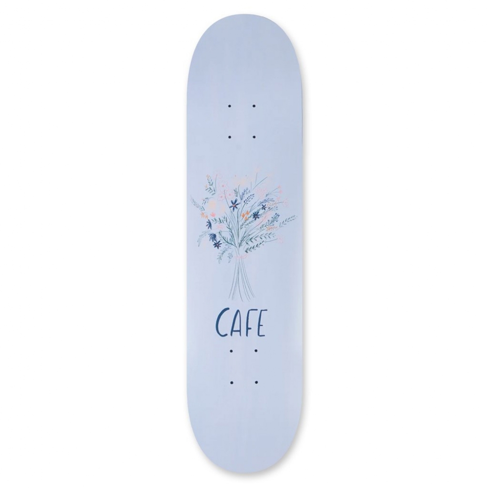 Skateboard Café Bouquet Skateboard Deck 8.25" (Lavender)