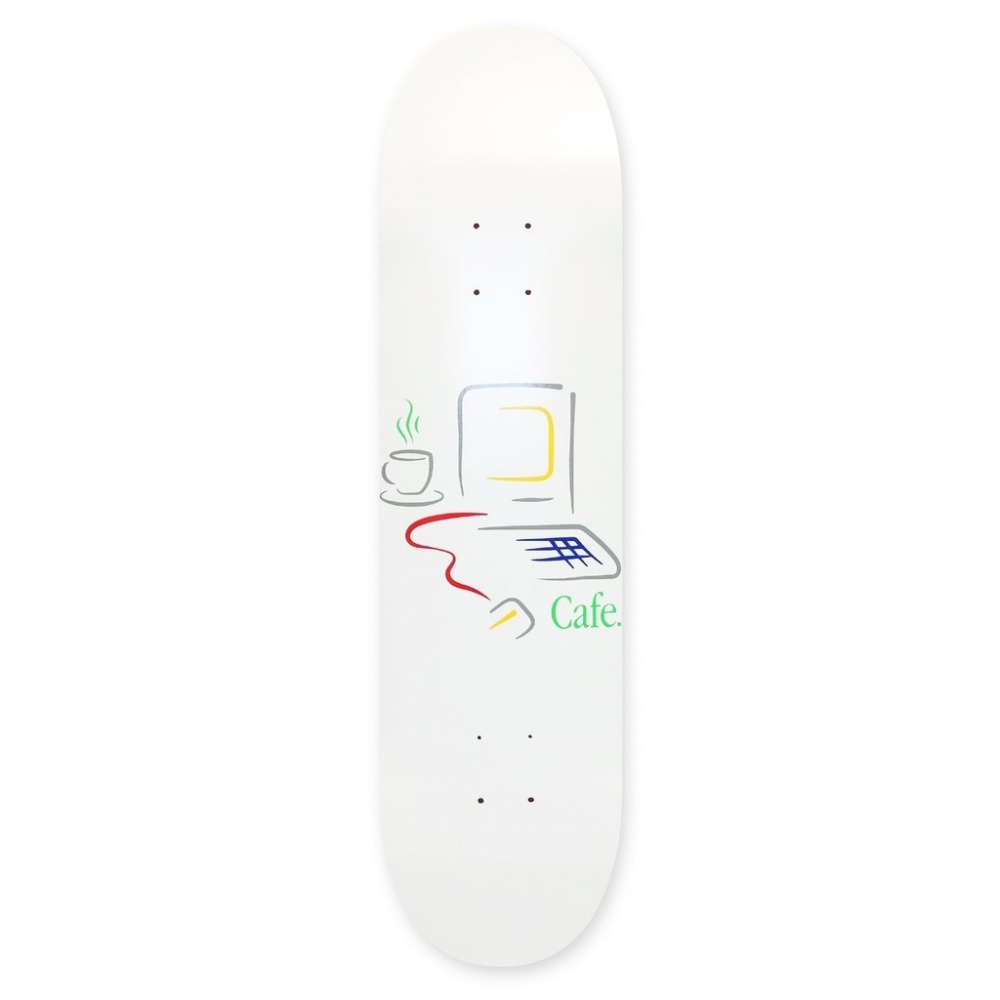 Skateboard Cafe Gerald Skateboard Deck 8.25" (White)