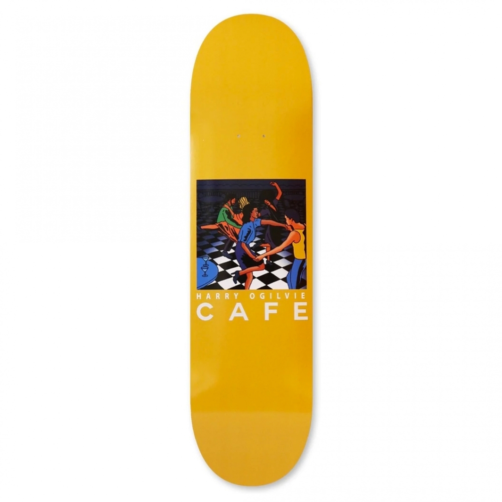 Skateboard Café Harry Ogilvie Old Duke Skateboard Deck 8.5" (Yellow Stain)