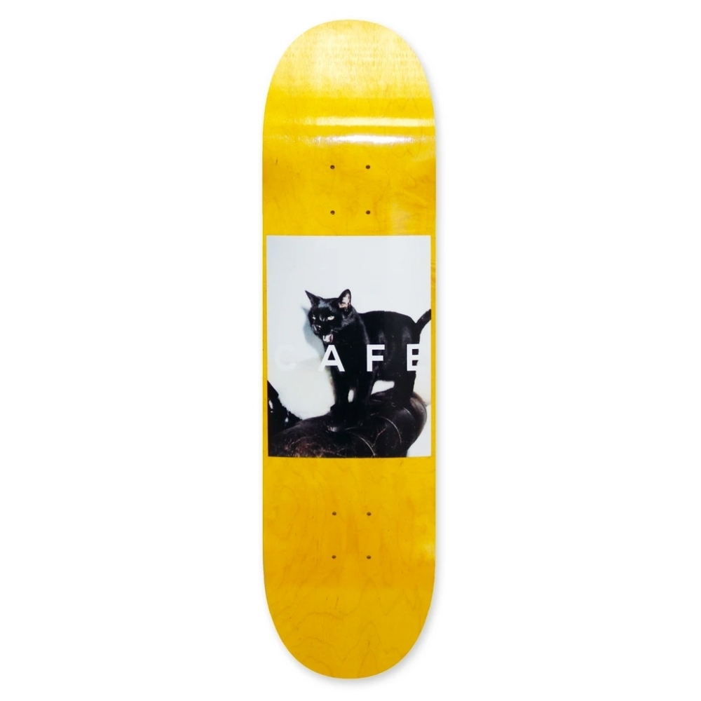 Skateboard Cafe Korahn Gayle Rammi Polaroid Skateboard Deck 8.5" (Woodstain)