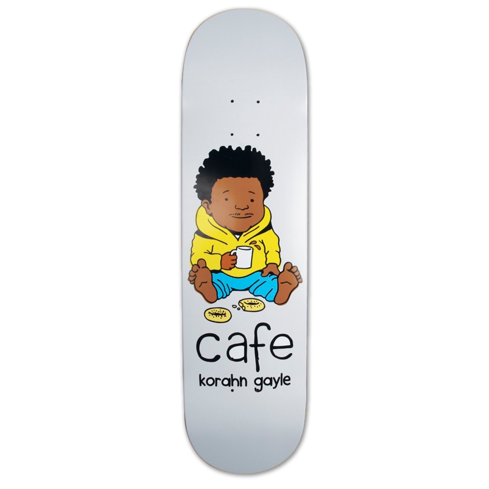 Skateboard Café Korahn Gayle Ranny Doodlez Skateboard Deck 8.25"