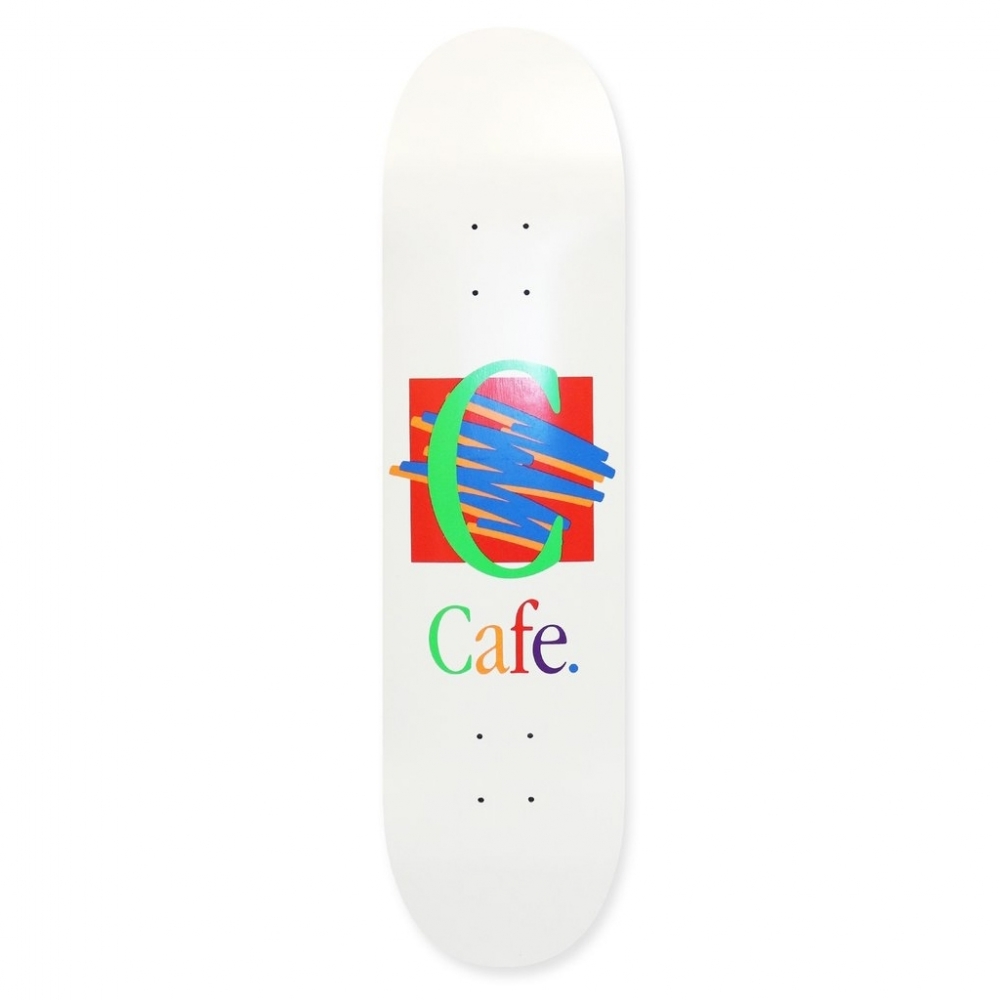 Skateboard Cafe Ronald Skateboard Deck 8.0" (White)