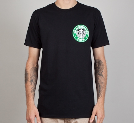 Skateboard Café Starf*cks T-Shirt (Black)