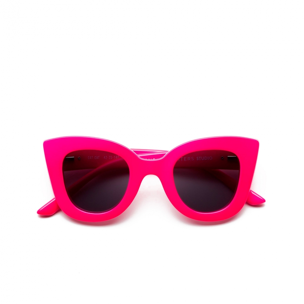 Sons + Daughters Cat Cat Sunglasses (Magenta Neon)
