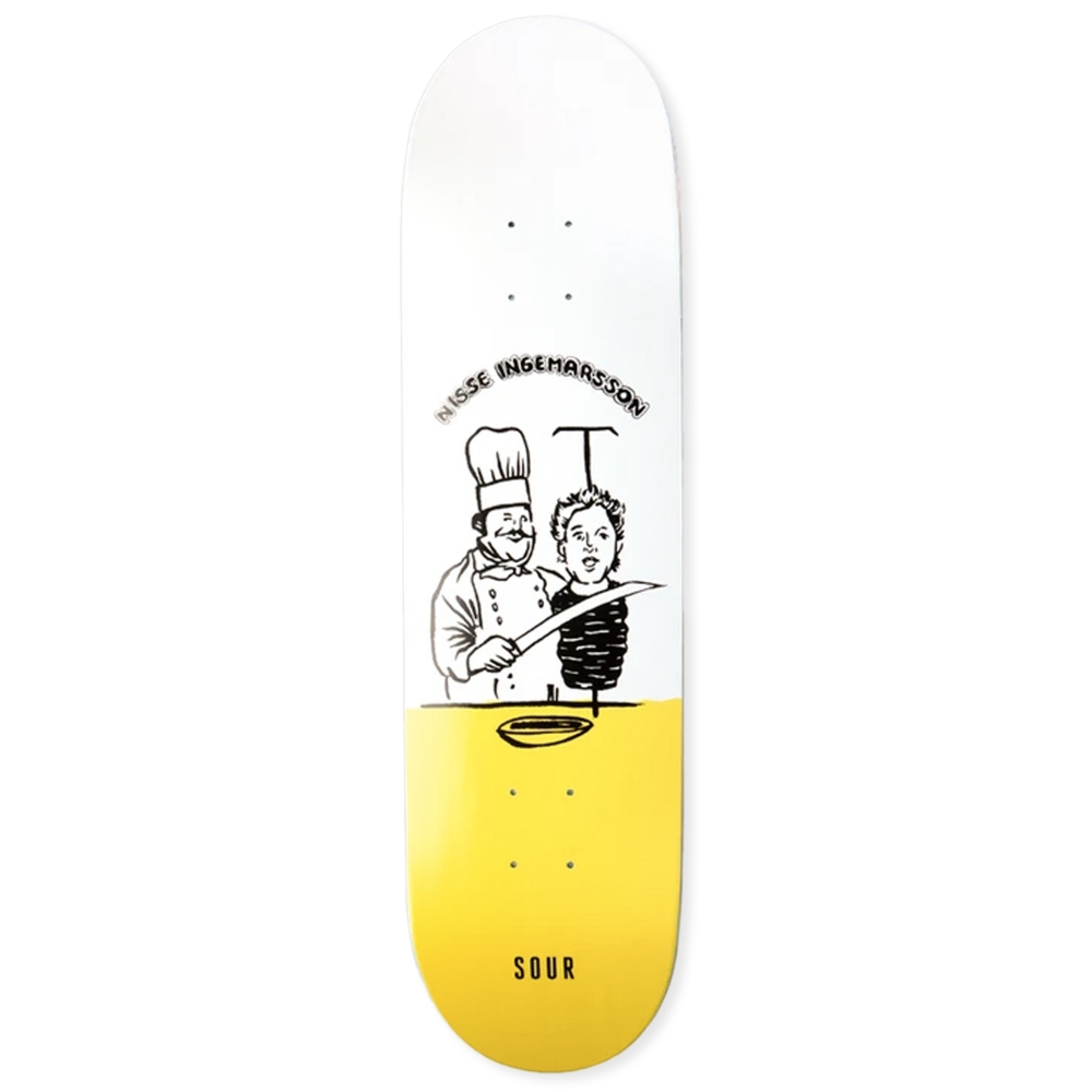 Sour Solution Nisse Kebab Skateboard Deck 8.5"