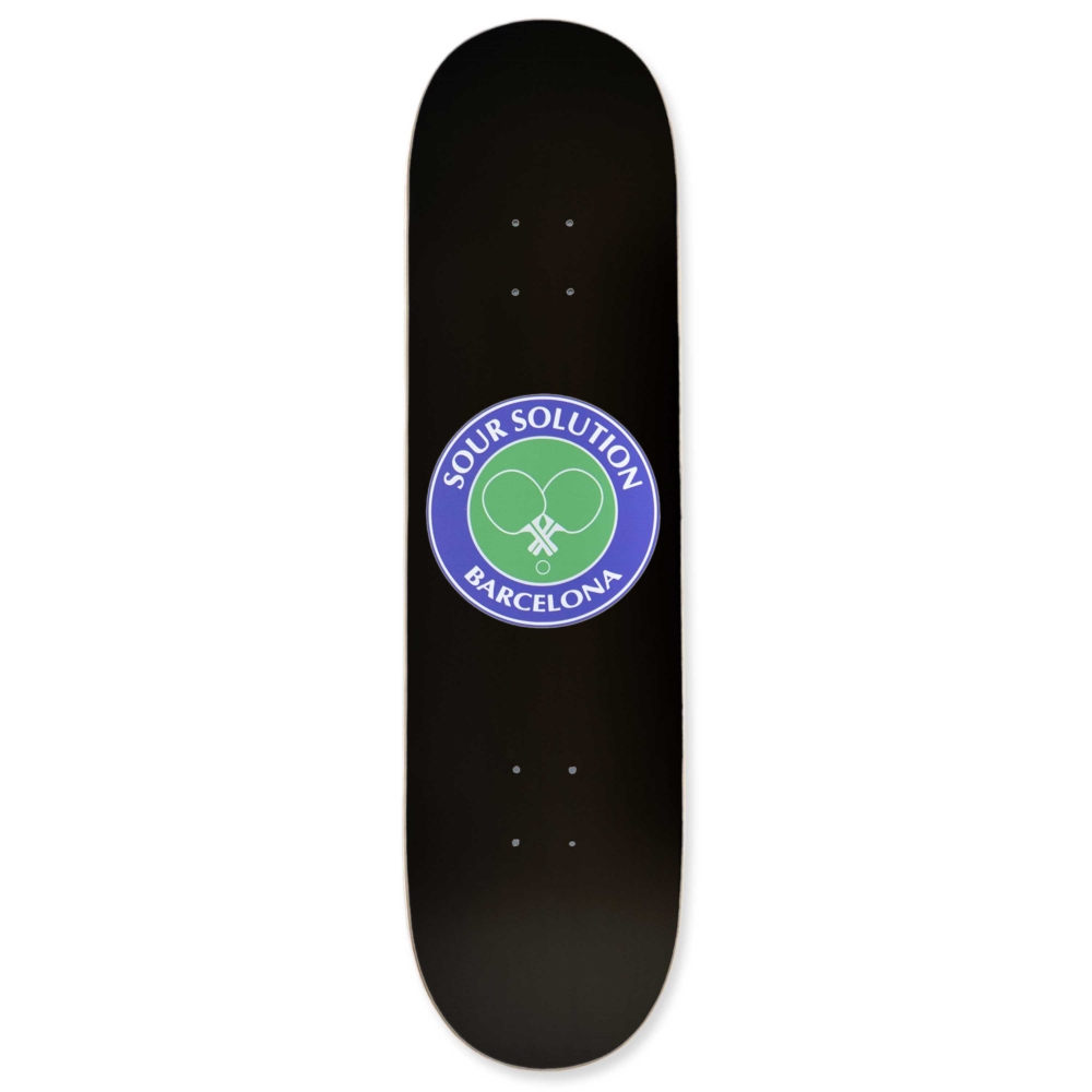 Sour Solution Social Club Skateboard Deck 8.125" (Black)