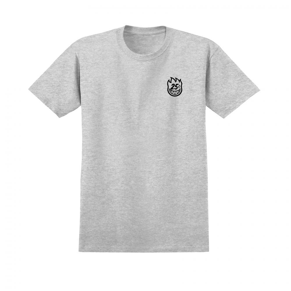 Spitfire x Quartersnacks Snackman T-Shirt (Athletic Heather)