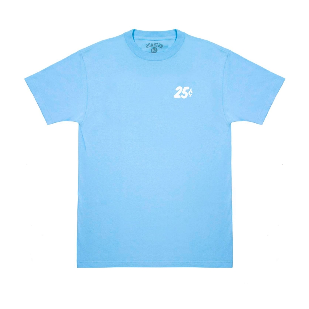 Quartersnacks Safari Snackman Charity T-Shirt (Carolina Blue)