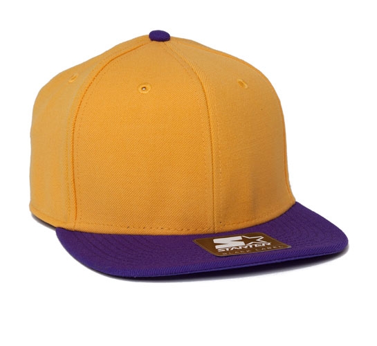 Starter Snapback Cap (Yellow/Purple)