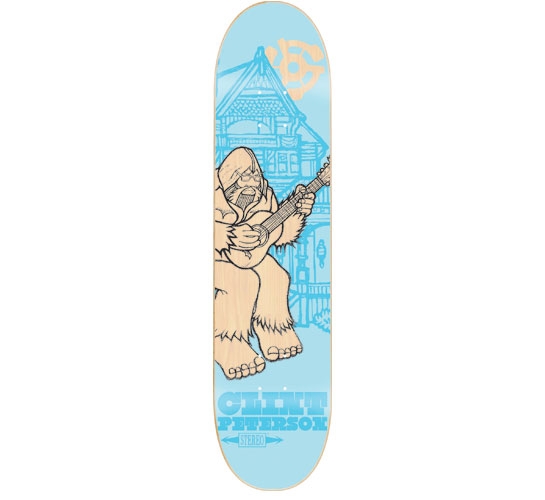 Stereo Skateboard Deck - 7.75" Peterson (Bigfoot)