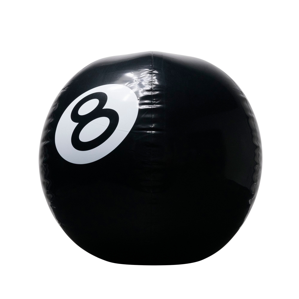 Stussy 8-Ball Beach Ball (Black)