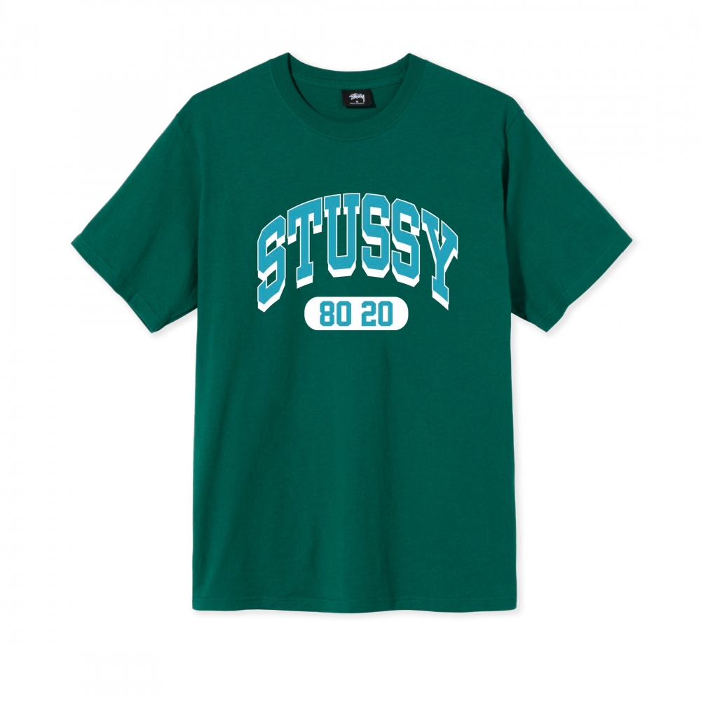 Stussy 80/20 T-Shirt (Dark Green)
