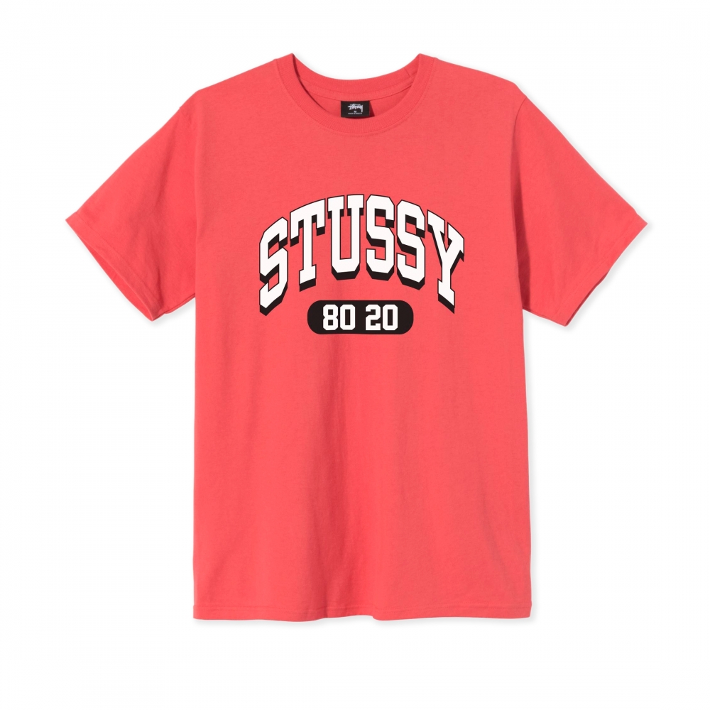 Stussy 80/20 T-Shirt (Red)