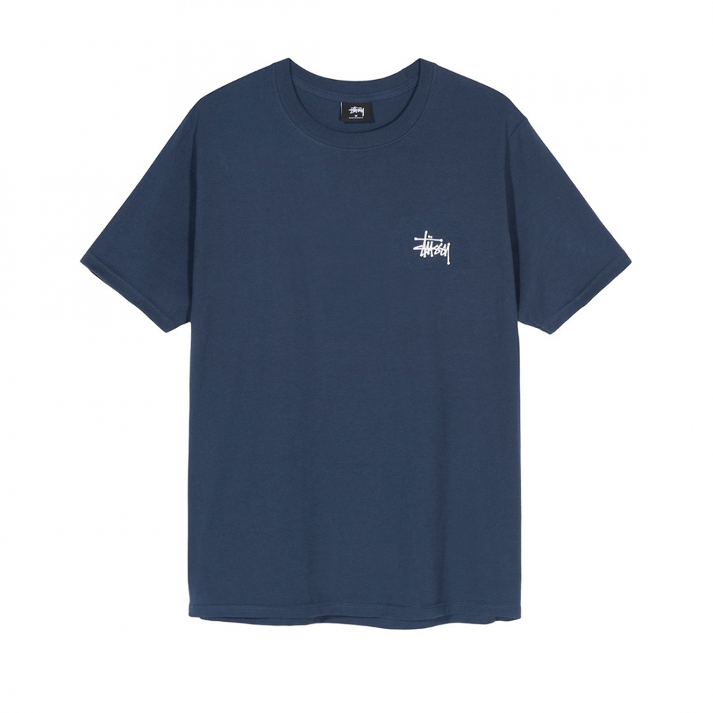 Stussy Basic T-Shirt (Navy)