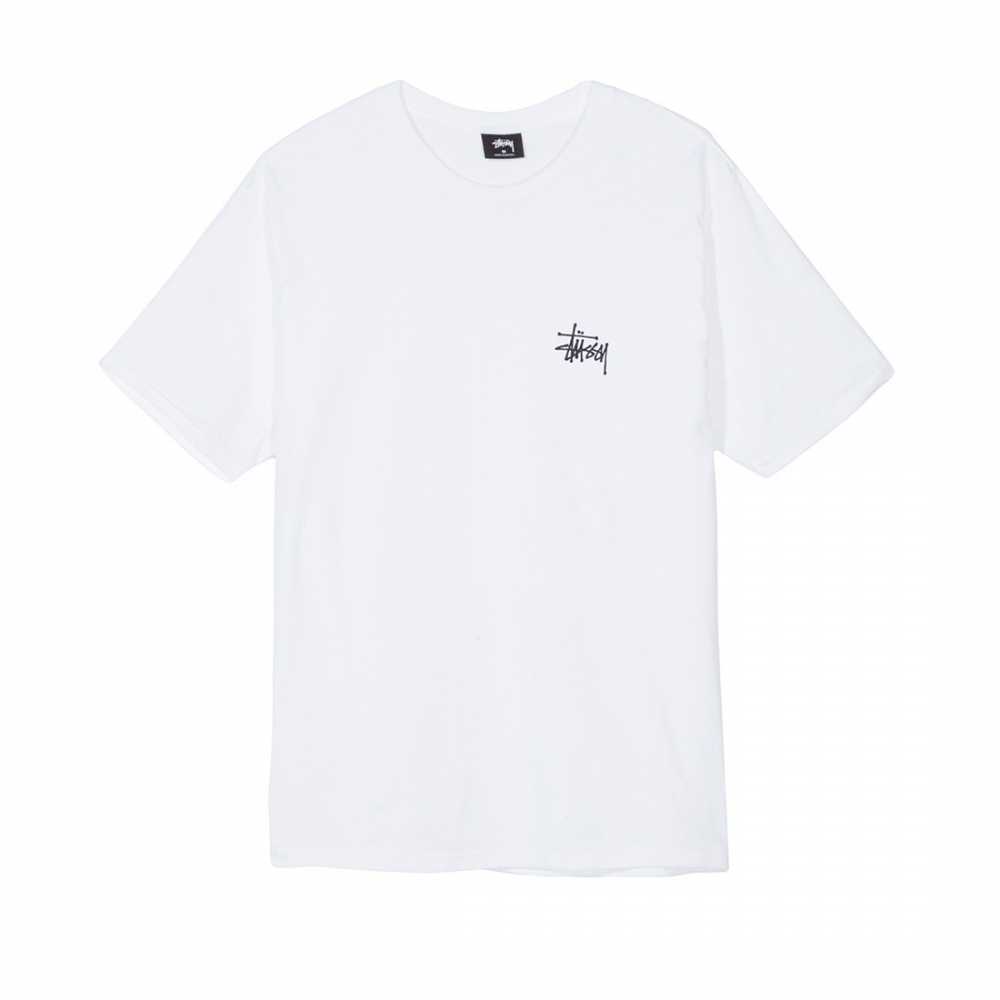 Stussy Basic T-Shirt (White) - 1904416-WHT - Consortium
