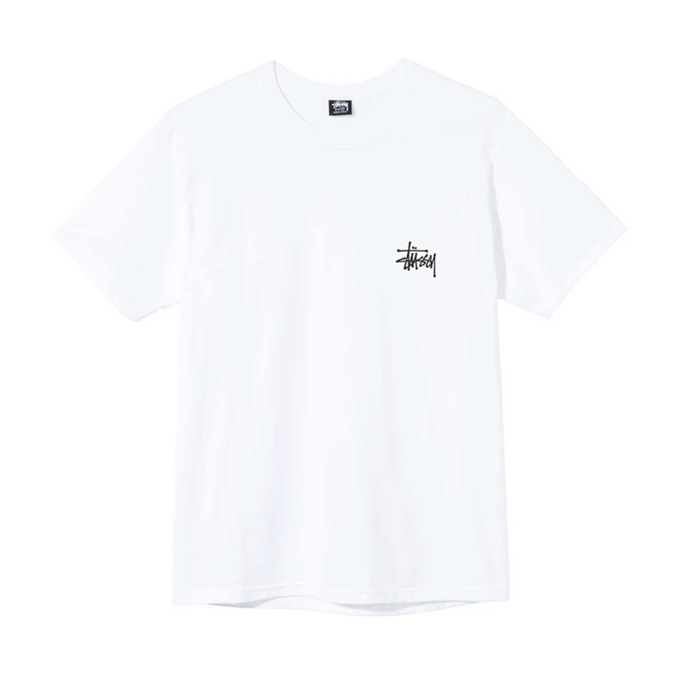 Stussy Basic T-Shirt (White) - 1904649-WHT - Consortium