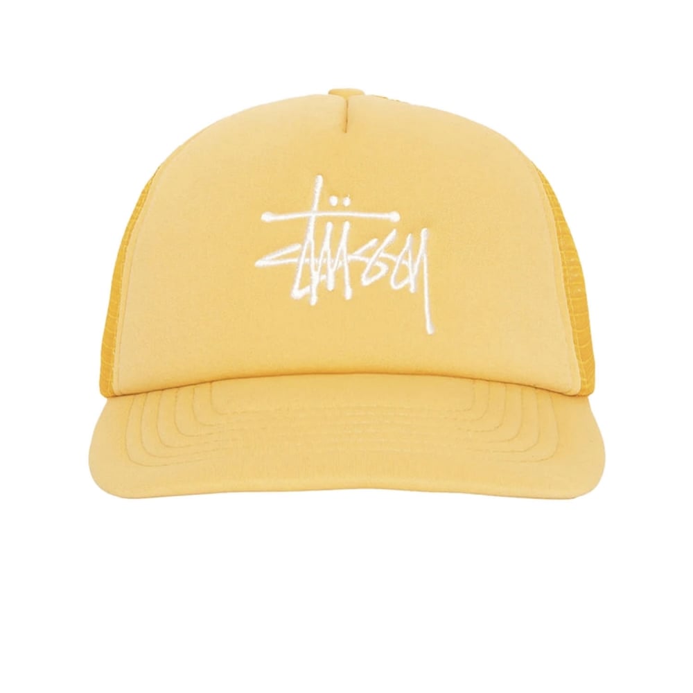 Stussy Big Basic Trucker Cap (Gold)