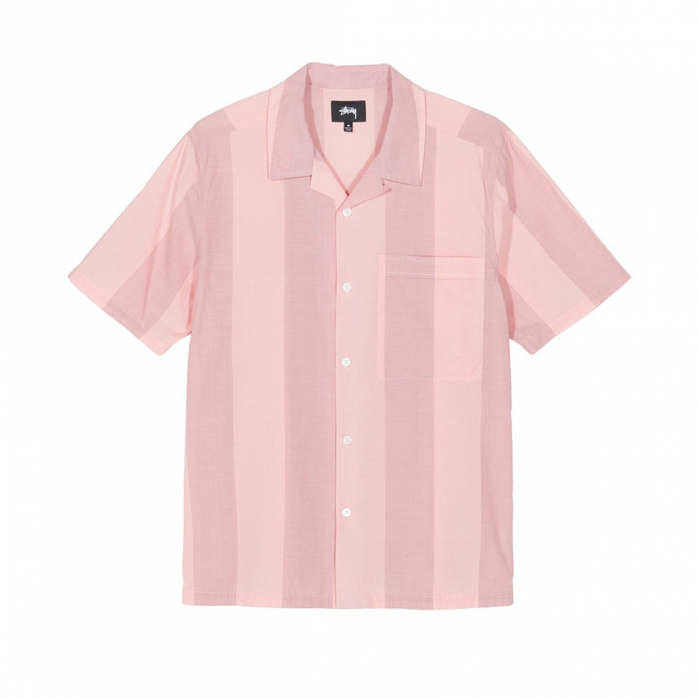 Stussy Bold Stripe Shirt (Peach)