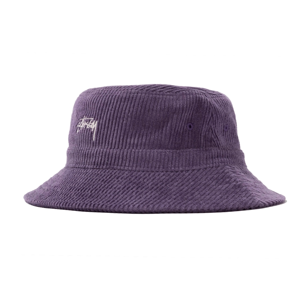 Stussy Corduroy Bucket Hat (Lavender)