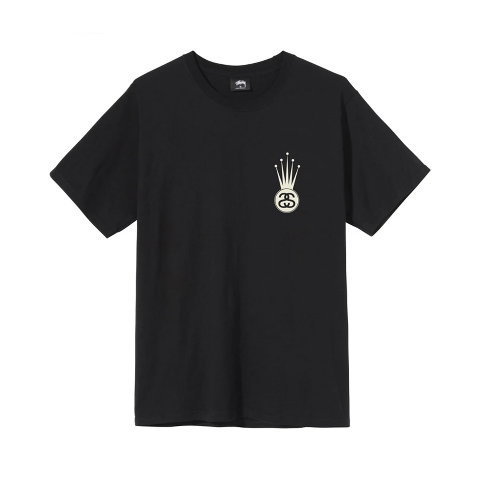 Stussy Crown Link T-Shirt (Black)