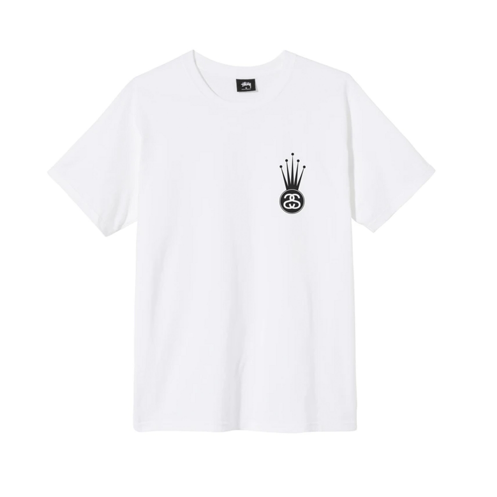 Stussy Crown Link T-Shirt (White)