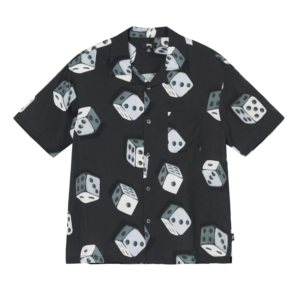 Stussy Dice Pattern Shirt (Black)
