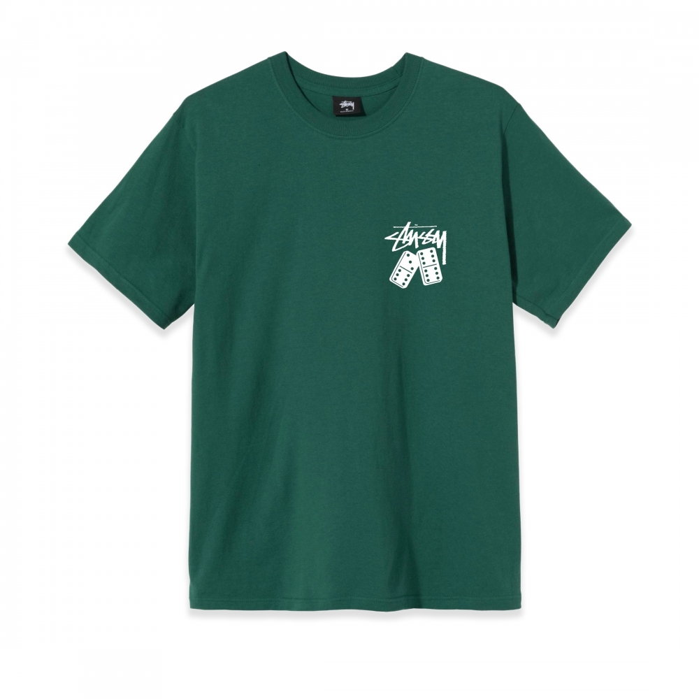 Stussy Dominoes T-Shirt (Dark Green)