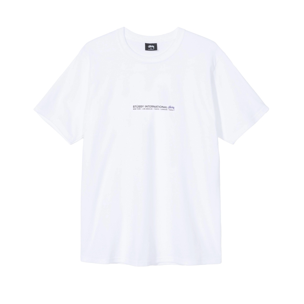 Stussy Fire Palm T-Shirt (White)