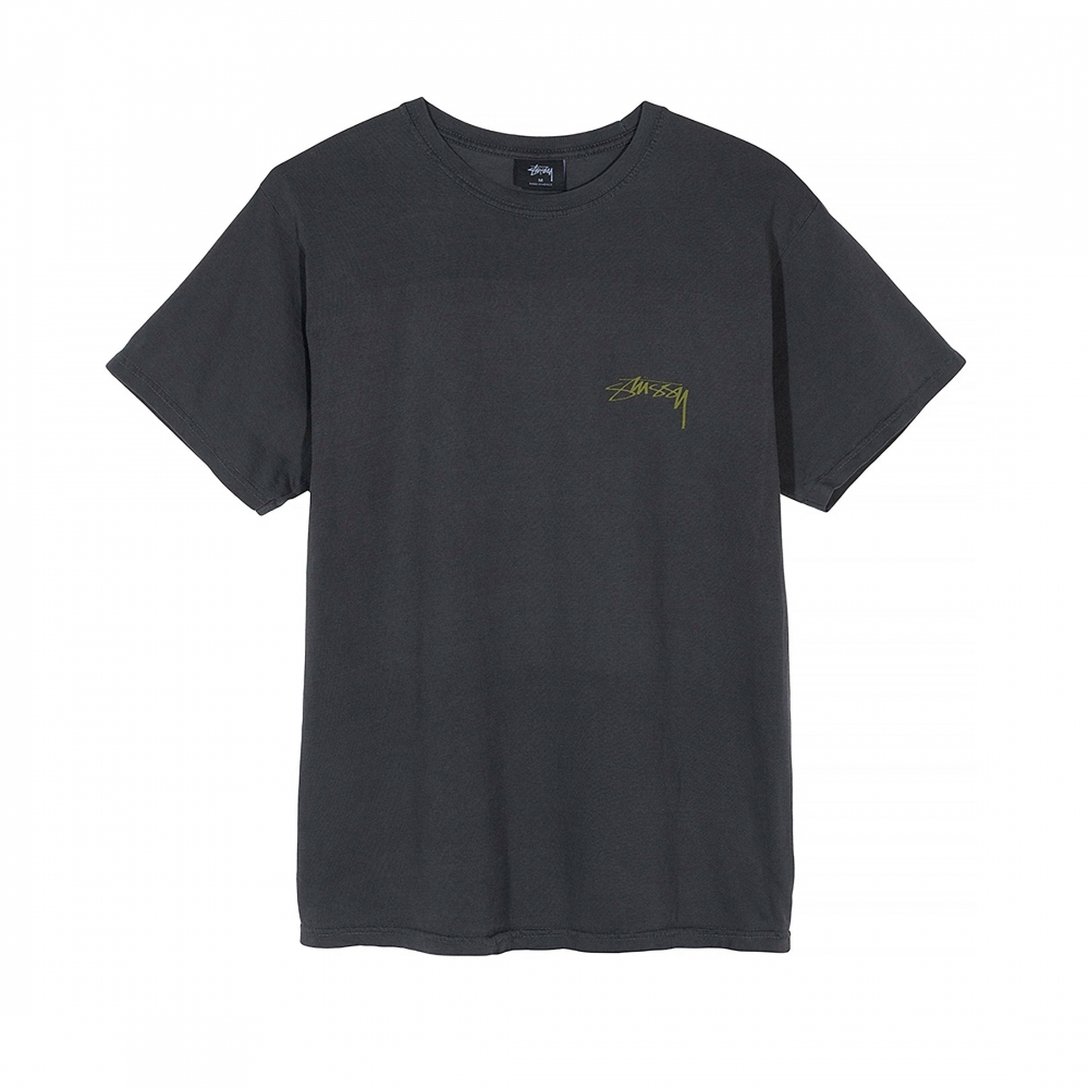 Stussy FU Dog Pigment Dyed T-Shirt (Black)