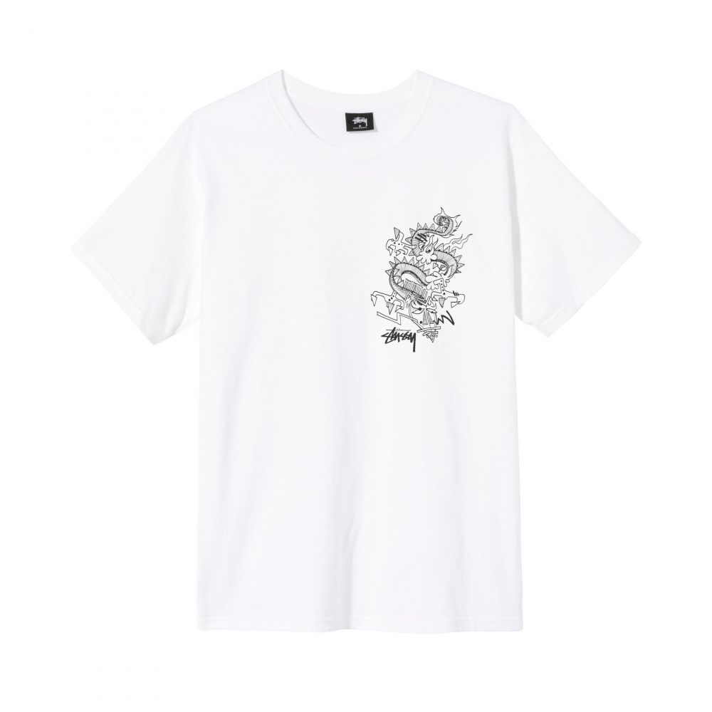 Stussy Funky Tribe T-Shirt (White)