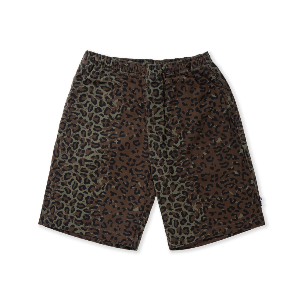 Stussy Jungle Camo Beach Shorts (Olive)