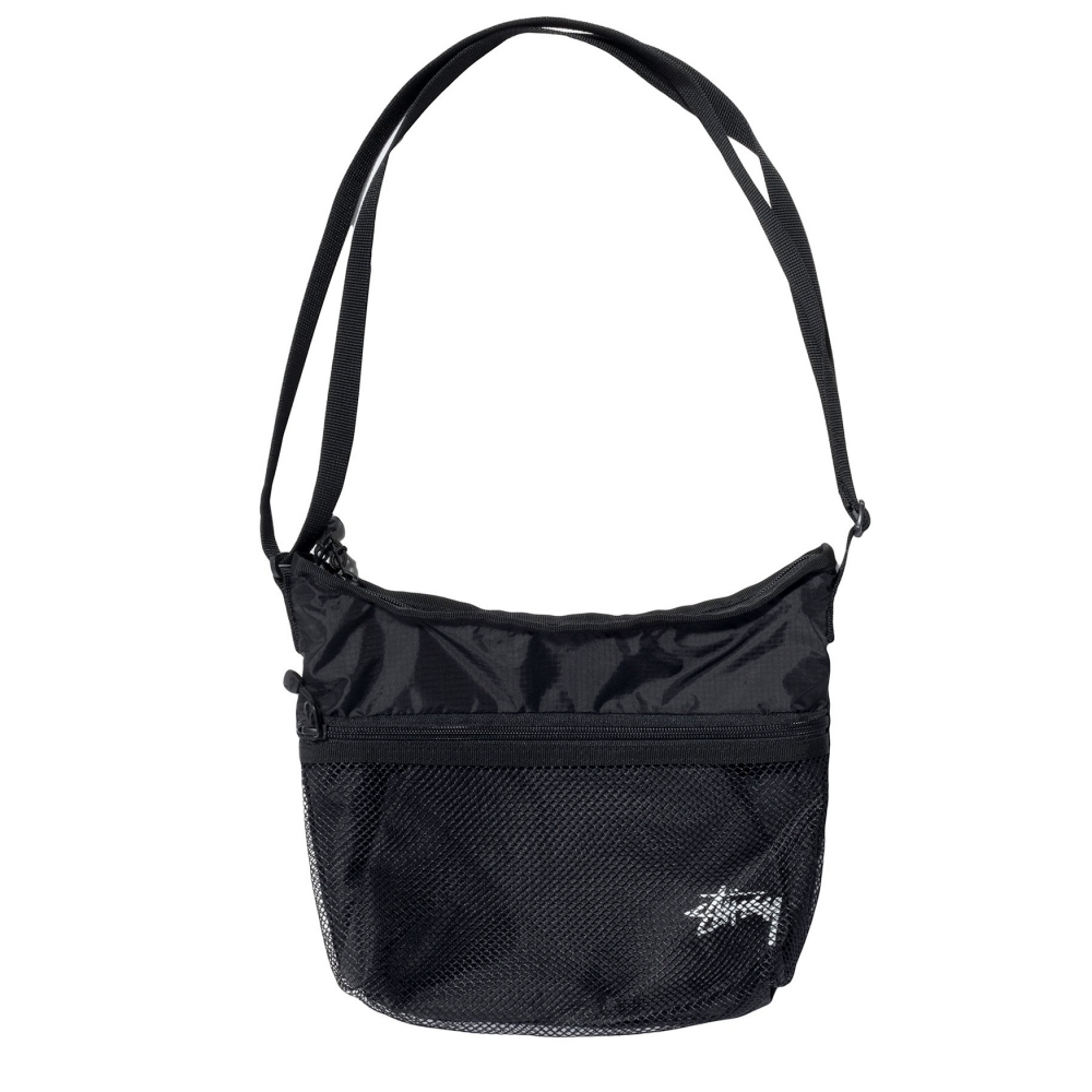 Stussy Light Weight Shoulder Bag (Black)