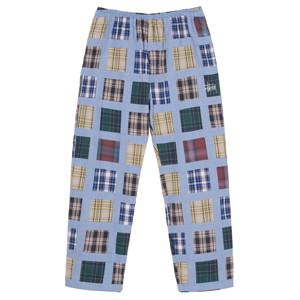 Stussy Madras Patchwork Relaxed Pant (Plaid)