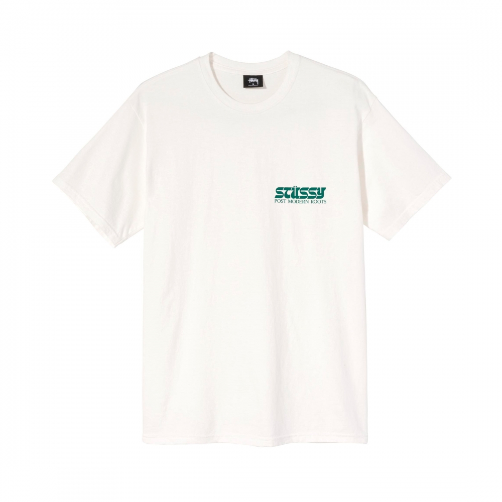 Stussy Post Modern Roots Pigment Dyed T-Shirt (Natural)