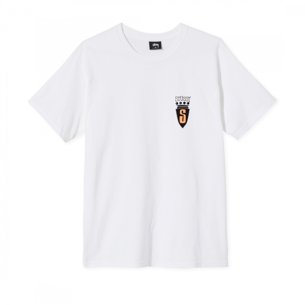 Stussy S Crest T-Shirt (White)