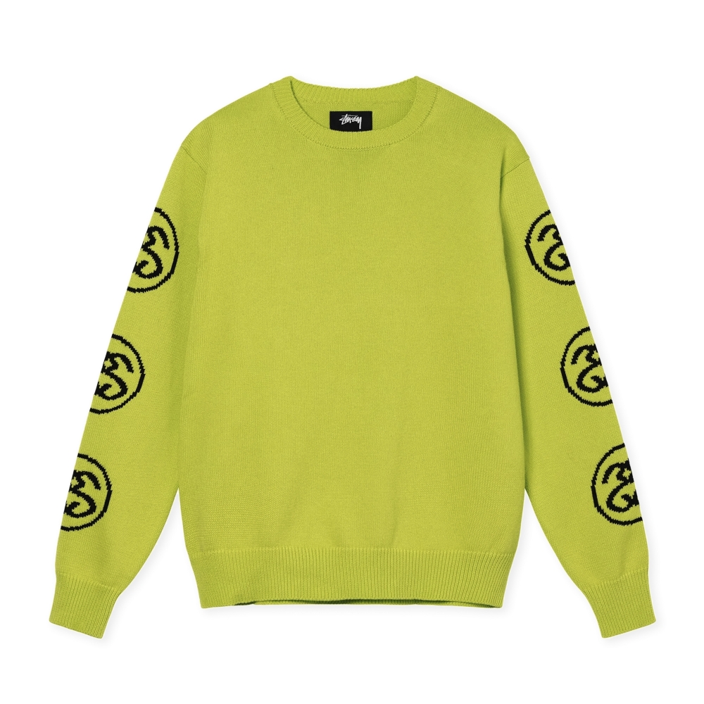 Stussy SS-Link Sweatshirt sweater (Lime)