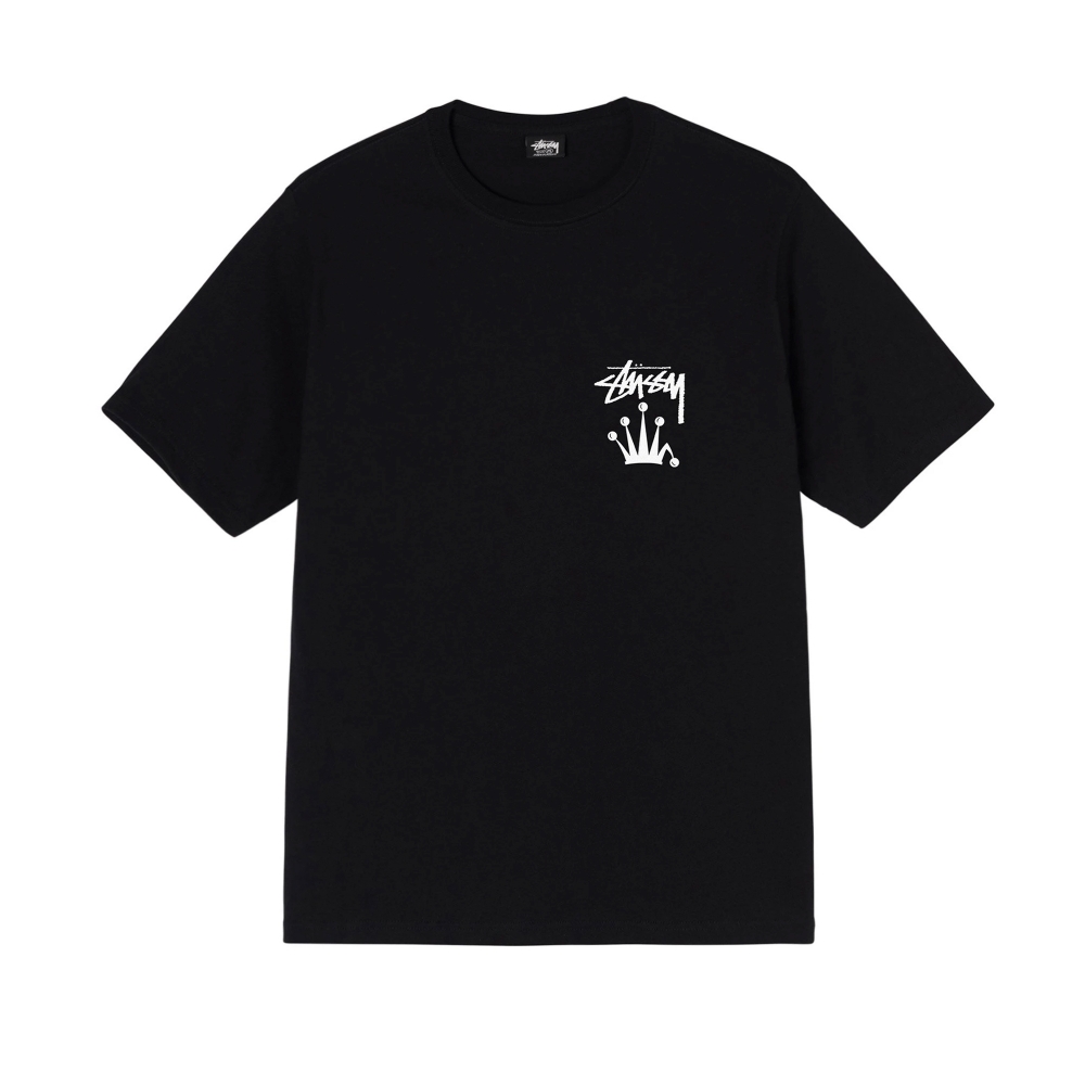Stussy Stock Crown T-Shirt (Black)