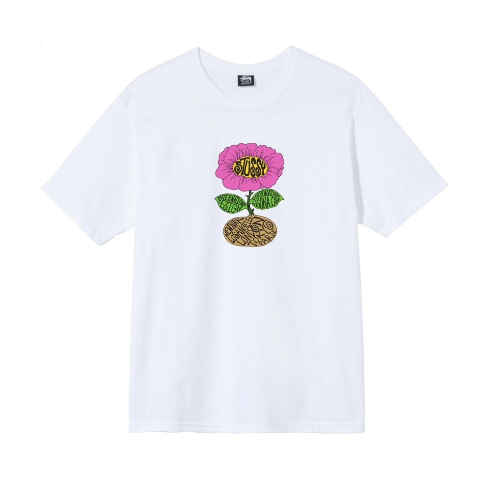 Stussy Sunflower T-Shirt (White)