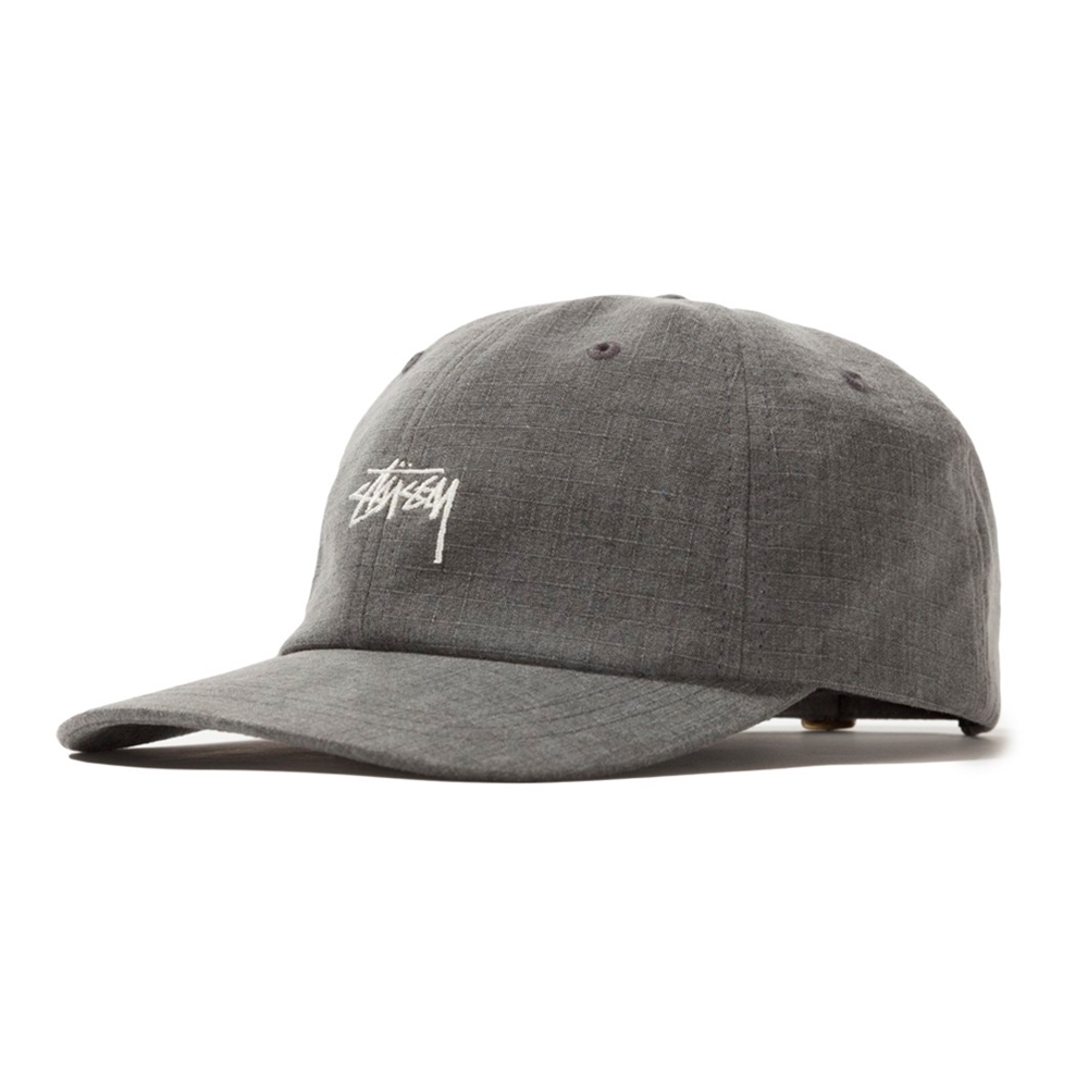 Stussy Washed Ripstop Low Pro Cap (Black)