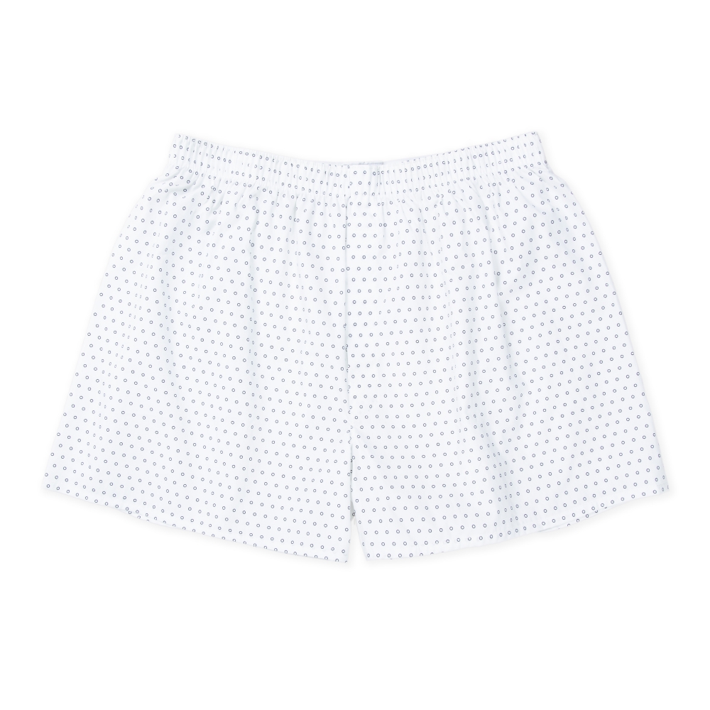 Sunspel Seasonal Boxer Shorts (White Circle)