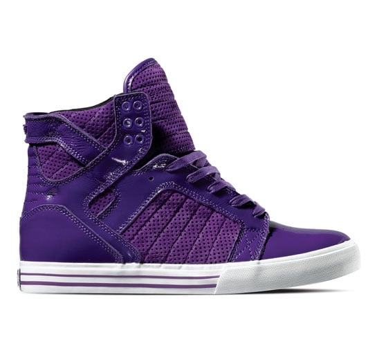 Purple 2025 supra shoes