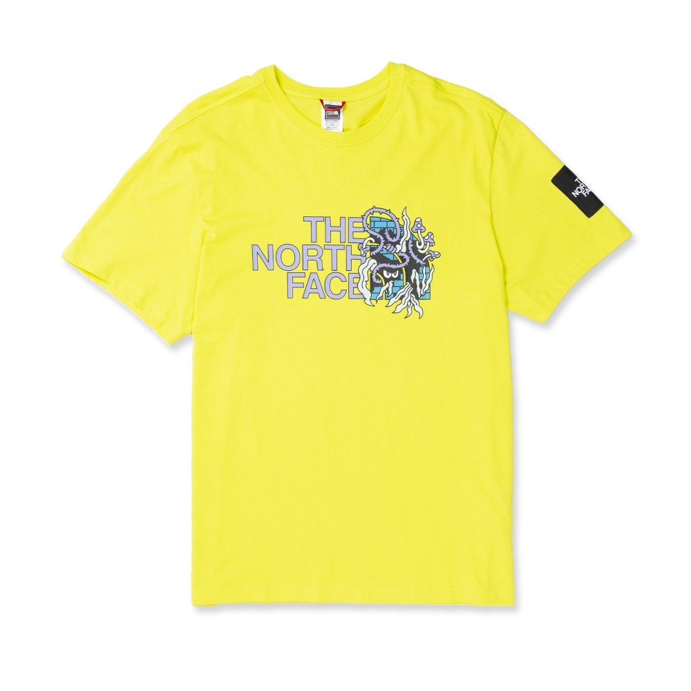 The North Face Black Box Metro Ex Graphic T-Shirt (Sulphur Spring Green)