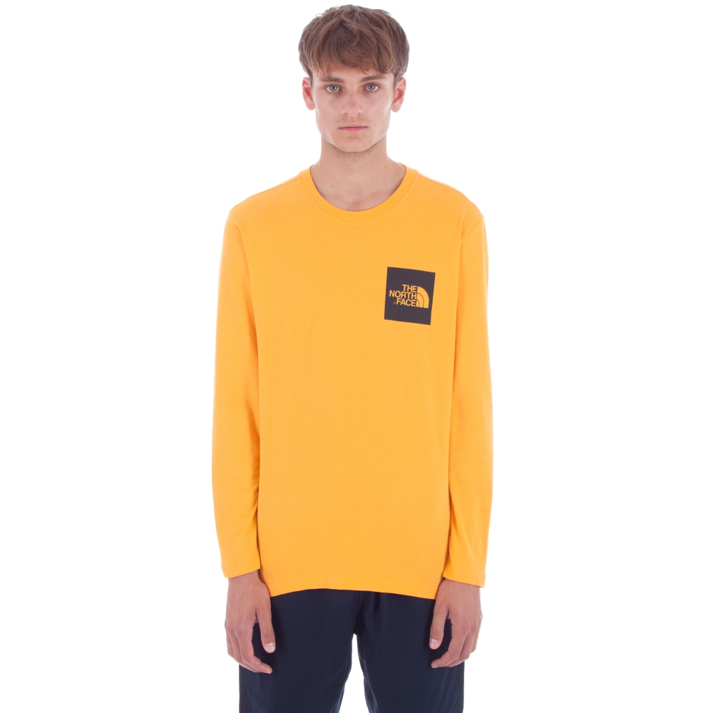 The North Face Fine Long Sleeve T-Shirt (Zinnia Orange)