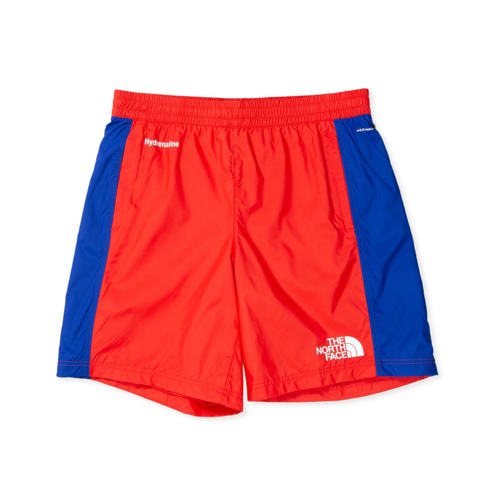 The North Face Hydrenaline Wind Shorts (Horizon Red/TNF Blue)