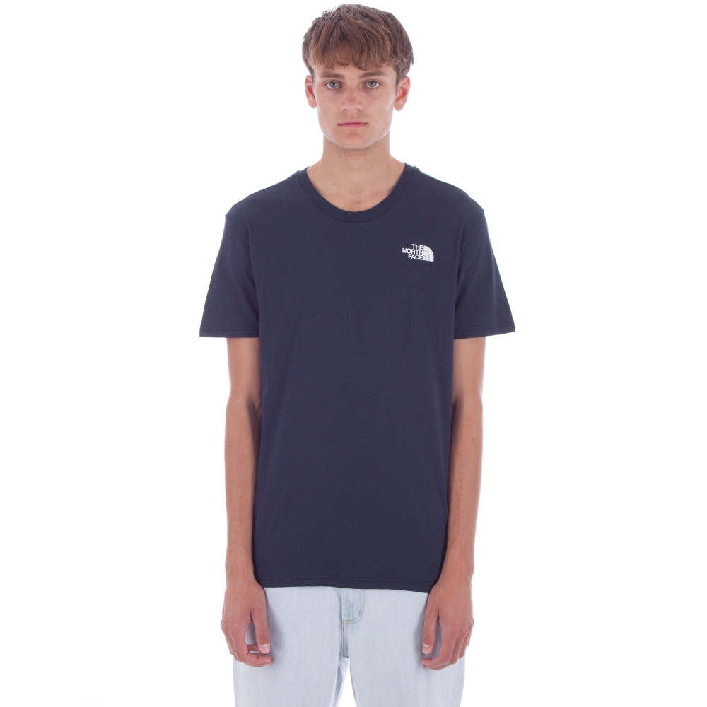 The North Face Simple Dome T-Shirt (Urban Navy/TNF White)