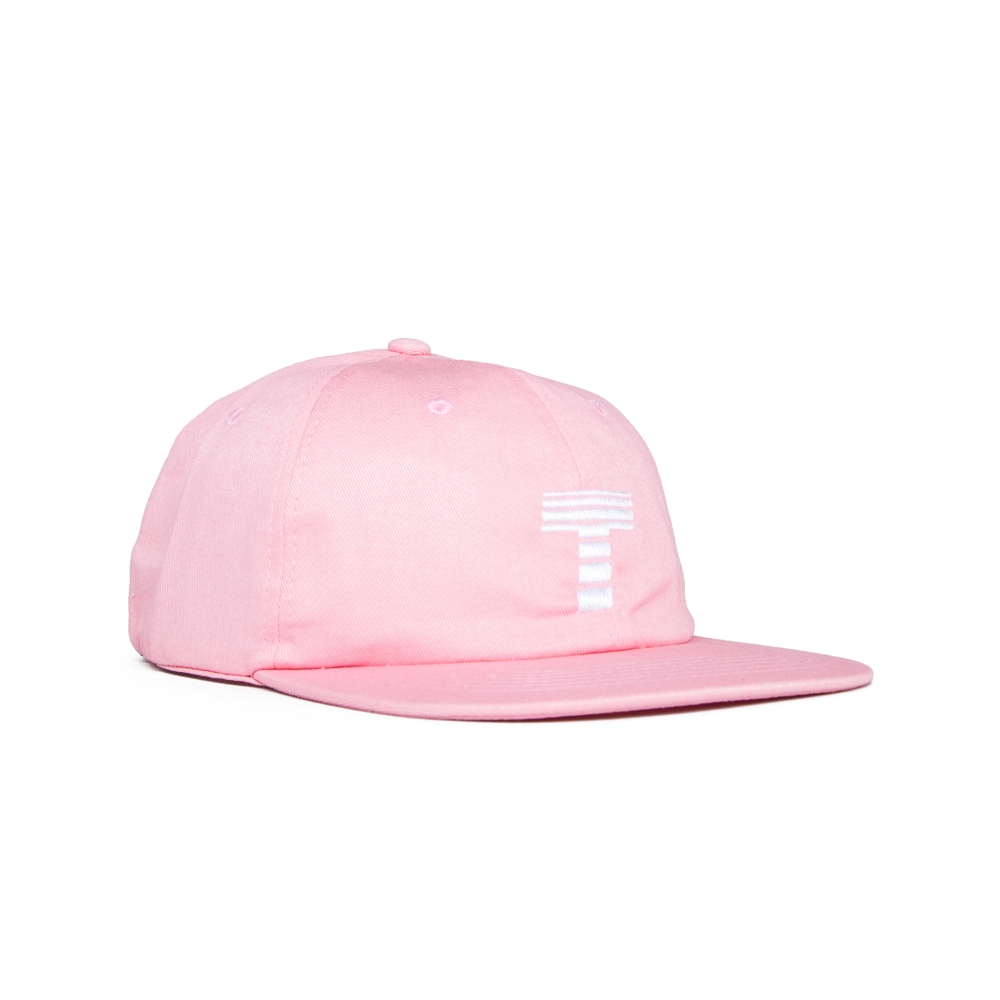 Theobalds Cap Co. Away Cap 'Athletics Pack' (Baby Pink/White)