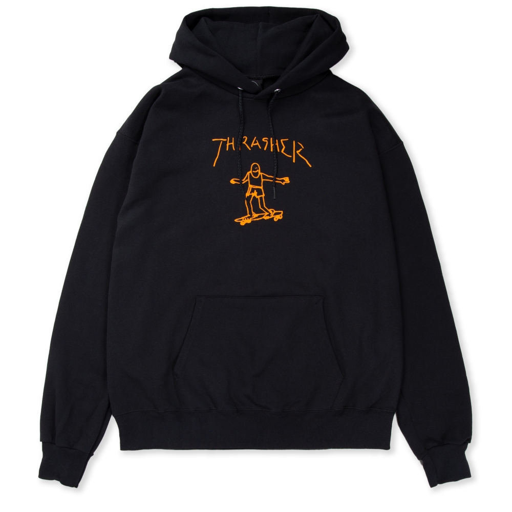 Thrasher Gonz Pullover Hooded Sweatshirt (Black)