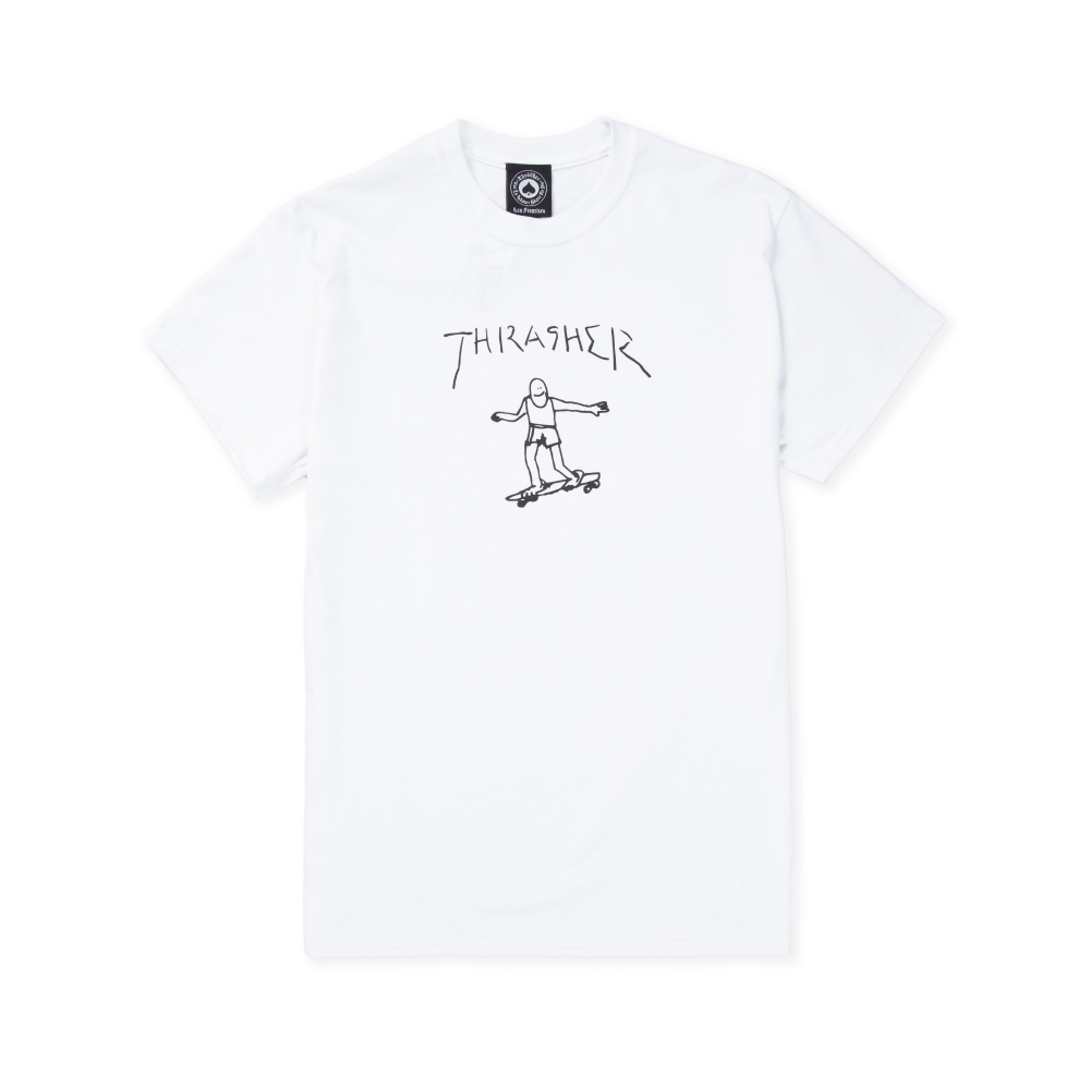Thrasher Gonz T-Shirt (White) - 110116/WH - Consortium